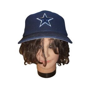 Vintage Dallas Cowboys NFL‎ Logo Athletic Snapback Hat Embroidered Sportswear